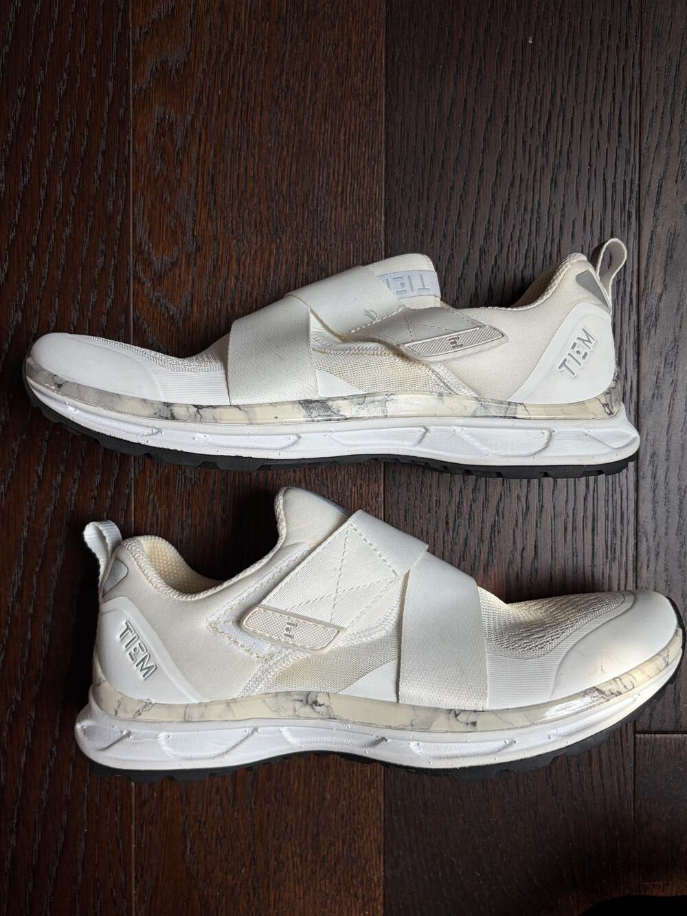 TIEM Slipstream Women's Cycling Shoe (White Marble) - Size 8.5